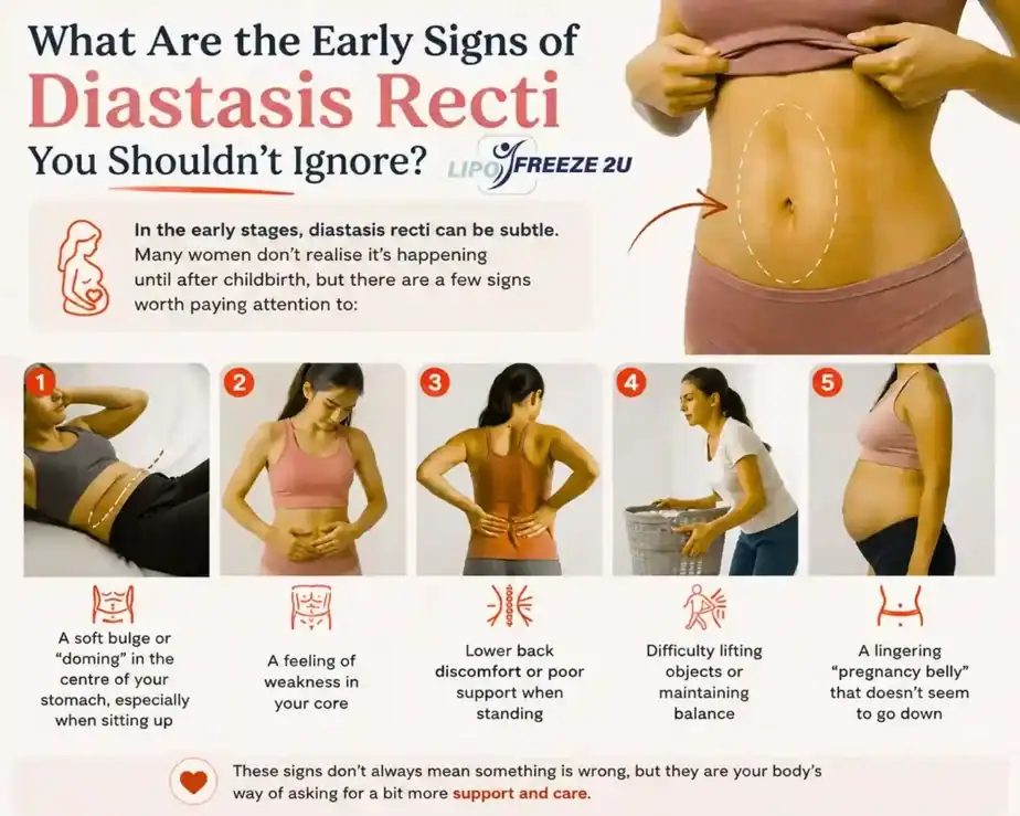 What Are the Early Signs of Diastasis Recti You Shouldn’t Ignore Wokingham?