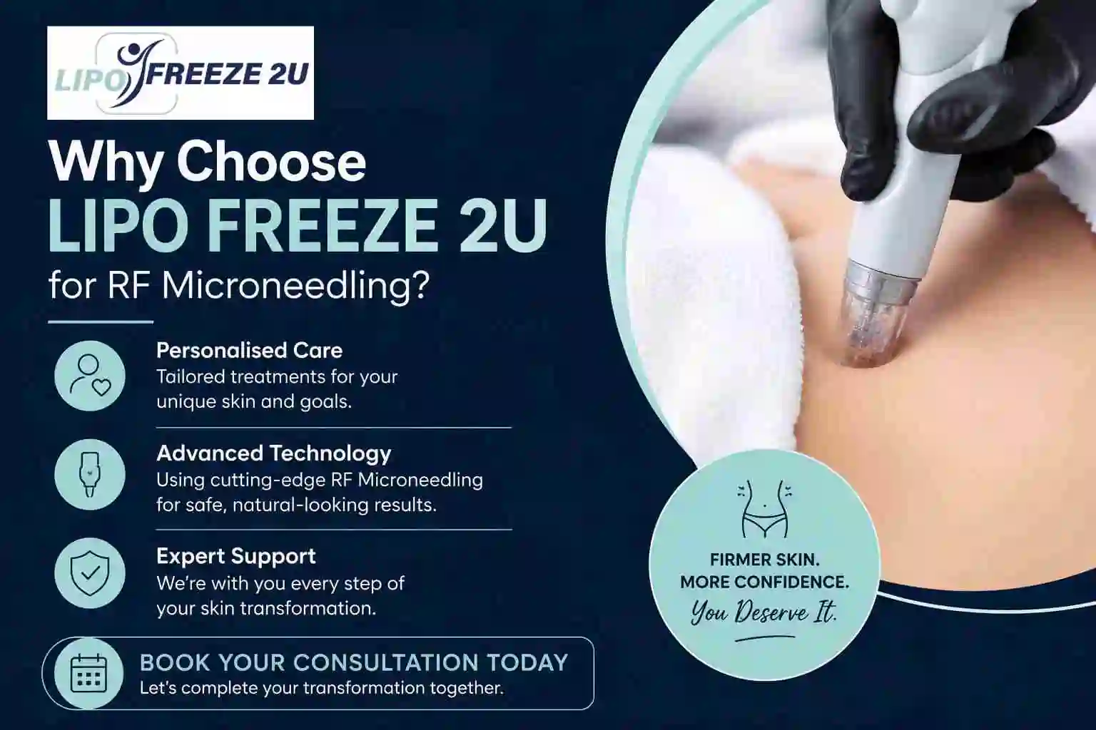 Why Choose LIPO FREEZE 2U for RF Microneedling Wokingham?