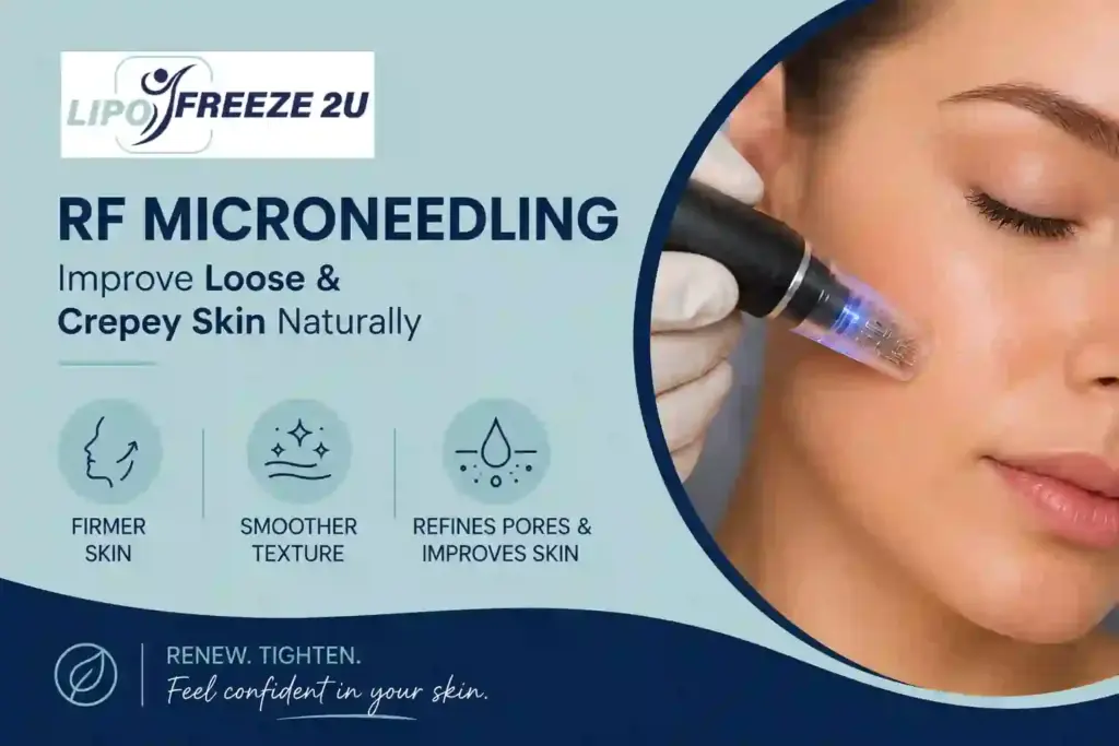 Can RF Microneedling Help Improve Loose and Crepey Skin Wokingham?